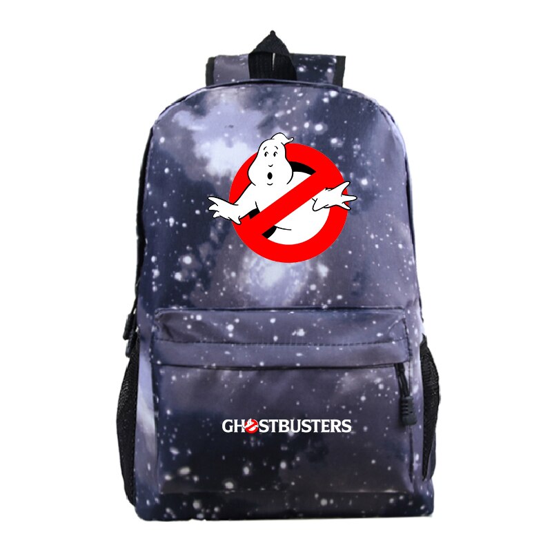 Ghostbuster Backpack Pattern Men Women Travel Knapsack Students Boys Girls Back to School Rucksack