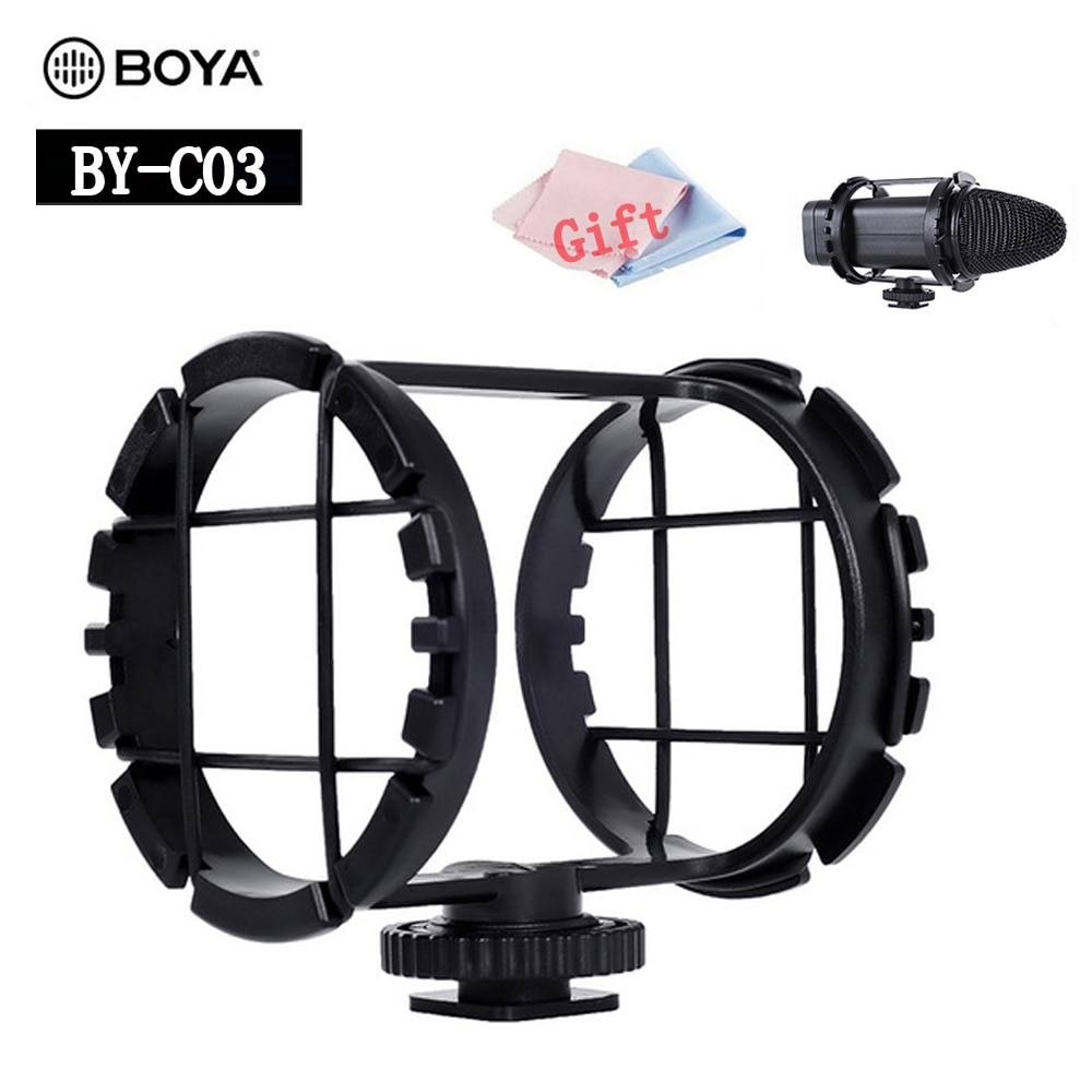 BOYA – support de Microphone antichoc pour micro-drone, 1 à 2 pouces de diamètre, Zoom H1 h1n, enregistreur