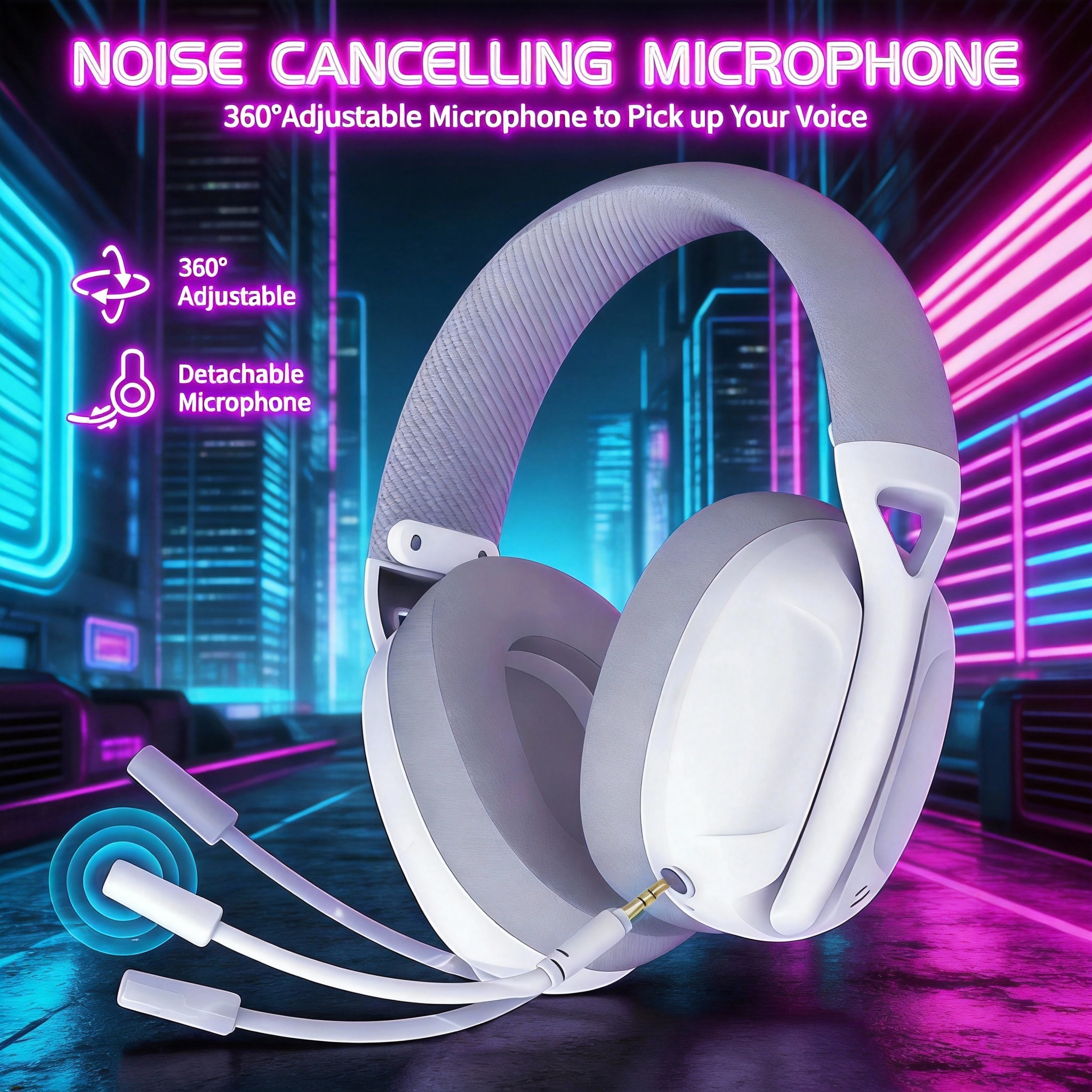 SMAILWOLF L80 Bluetooth wireless wired three-mode gaming headset laptop home lightweight headset with microphone