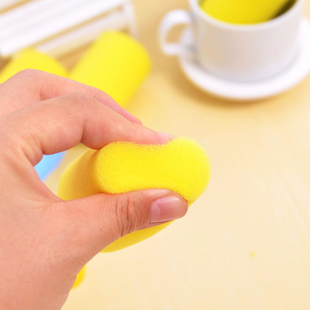 Safety Cup Cleaner Sponge Brush Baby Feeding Milk Bottle Nipple Cleaning Tool Easy to Use