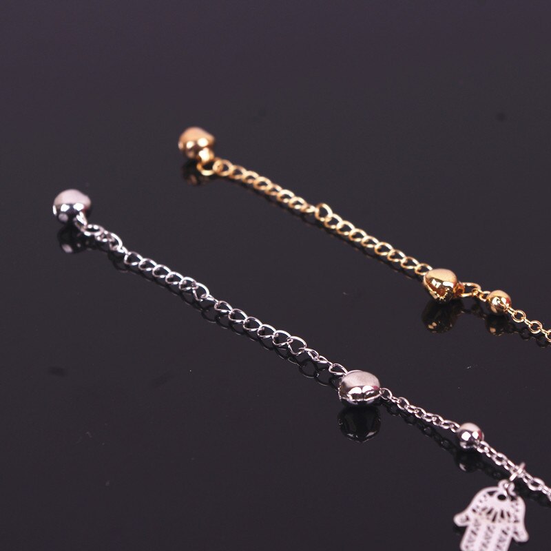 Mode Mooie Hamsa Fatima Hand Enkelband Beach Voet Sieraden Enkelband Armbanden Voor Vrouwen