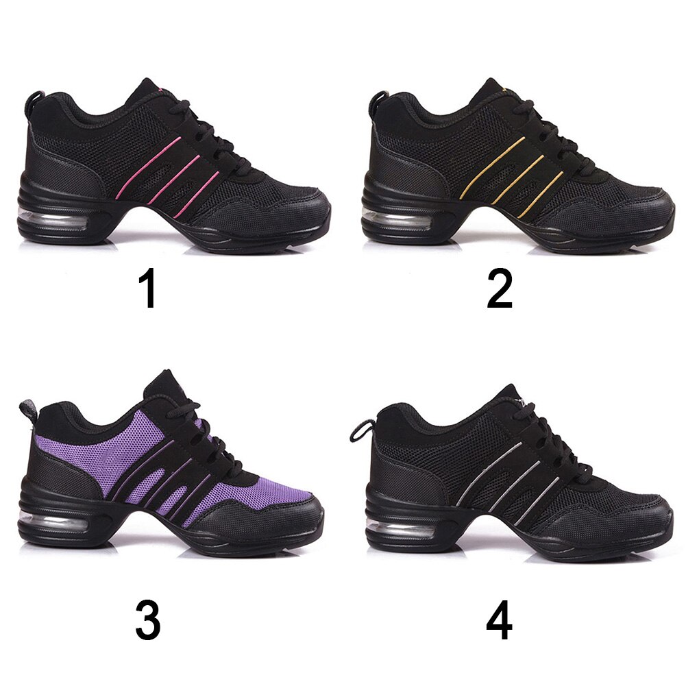 Women Sneakers Comfy Modern Jazz Hip Hop Dance Shoes Breathable Slimming increased women shoes