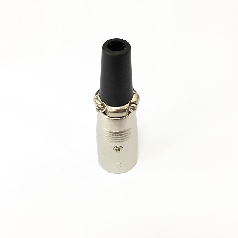 2pcs Cannon XLR Connector male Plug 3-pin for Microphone Cannon soldering terminal