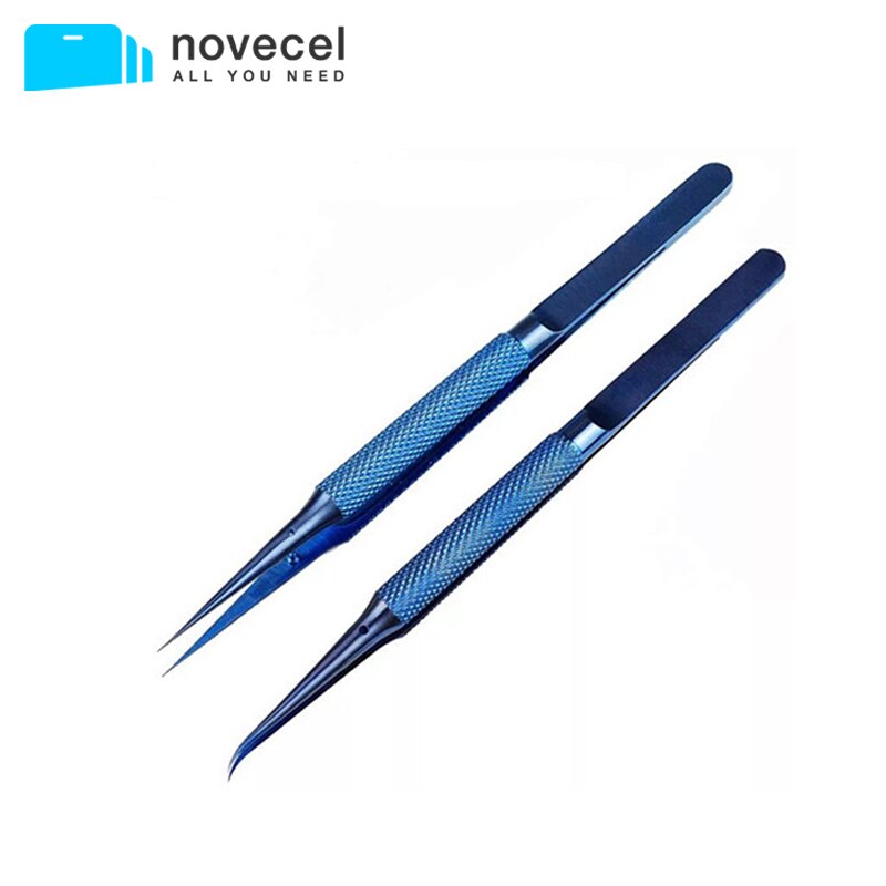 Precision Titanium Alloy Fly Line Fingerprint Repair Tweezers Copper Link Wire Repair Tool For Mobile Phone Repair