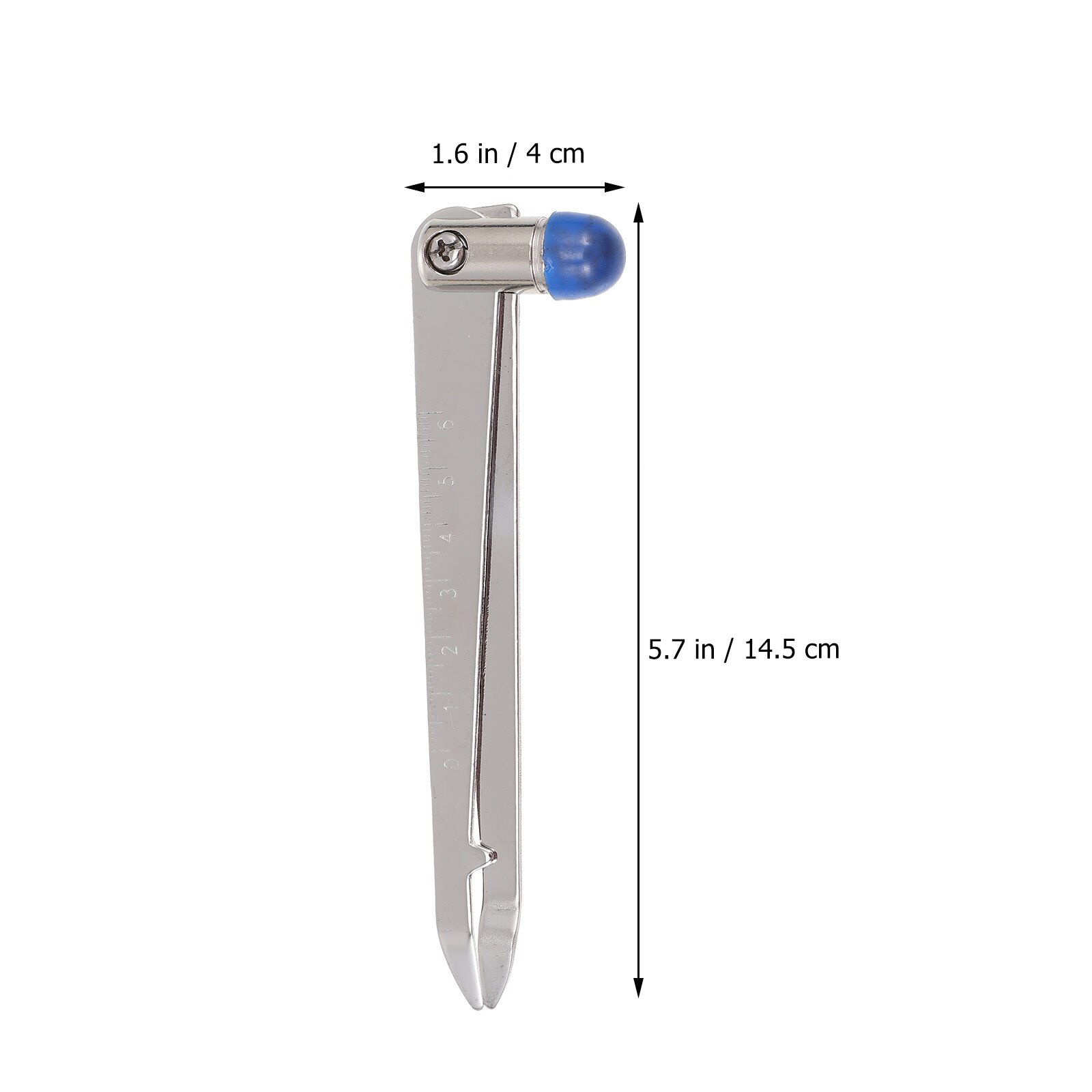 Neurological Hammer Multi-functional Diagnostic Equipment Percussion Hammer (Silver)