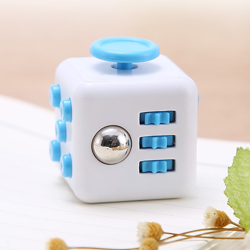 ZK20 Traditional Cubo Antistress Toy Gyro Adult Cube Toy Vinyl Desk Finger Toys Squeeze Fun Stress Reliever Antistress Toy: 8