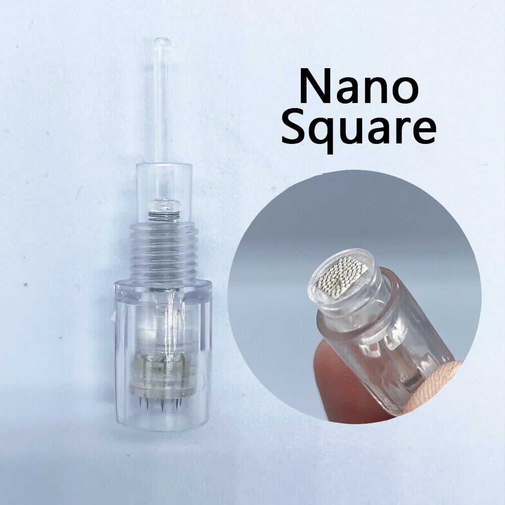 Permanent makeup nålar tatuering maskin ögonbryn läppar nålar: Square nano  x 10