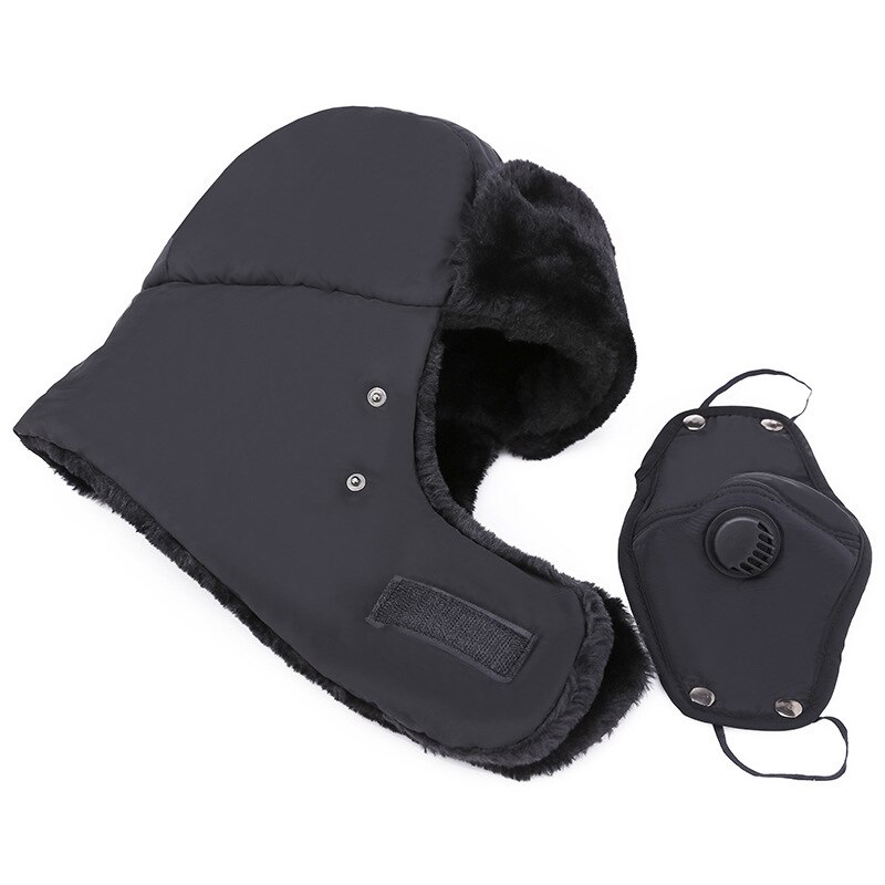 Unisex Outdoor Cycling Cold-Proof Ear Warm Cap Thickened Ear Warmer Winter Hat