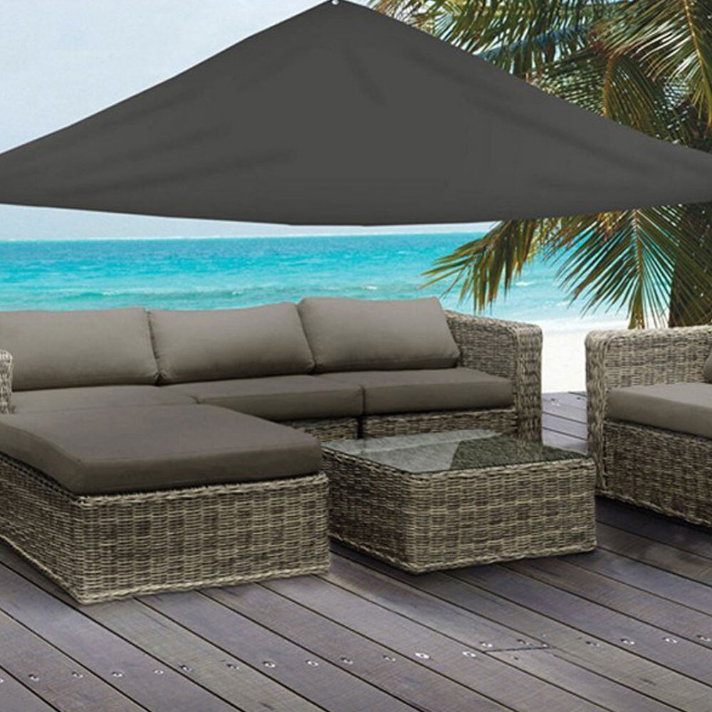 Canopy Portable Awning Moisture Sunshade Proof UV Shade Canopy Gazebo Shade Sail: graw