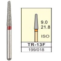 12 Stuks Dental Diamantboor Fg Tape Ronde End Type Bur Voor High Speed Air Turbine TR-11F,TR-13F,TR-21F,TR-25F,TR-26F