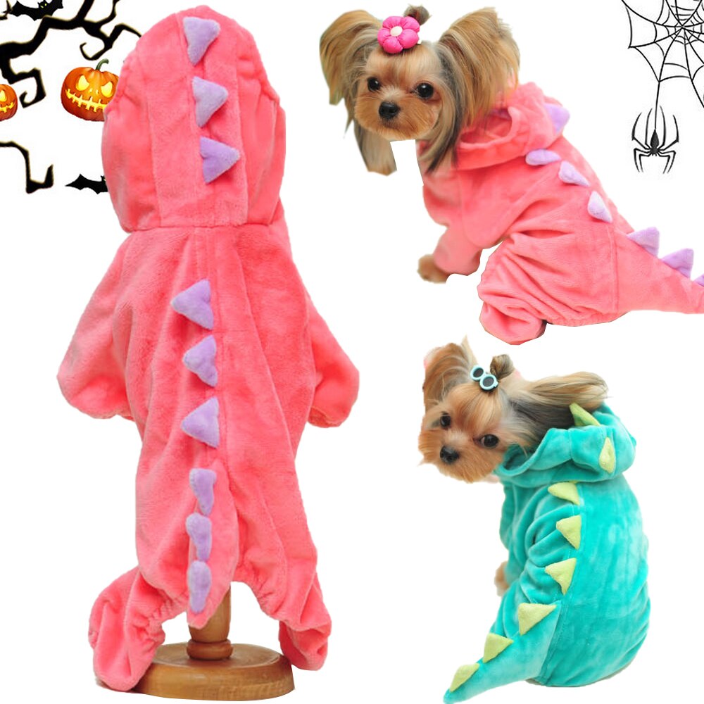 Grappig Halloween Hond Kleren Huisdieren Dragon Puppy Jassen Dinosaurus Kleding Up Hoodies Chihuahua Kleding Voor Kleine Honden Kostuum