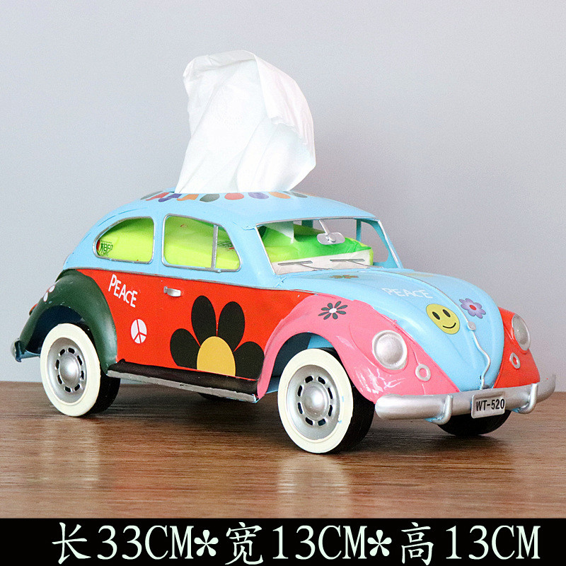 Amerikaanse Retro Creatieve Servet Lade, Tissue Box, Auto, Bestelwagen, Bus, bar Restaurant Hotel Thuis Woonkamer Decoratie Ornamenten: I