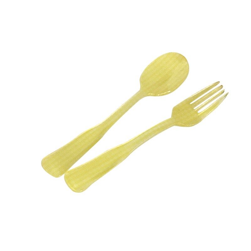 Plateau à Dessert en plastique, plat à gâteau en acrylique, motif de grille, assiettes florales, décoratives, fête de mariage, anniversaire, assiette à fruits cuillère fourchette: yellow spoon fork