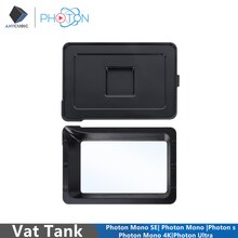 Anycubic opprinnelig harpiks kar tank til foton mono se foton mono foton foton  s 2 stk/partier lcd 3d skriverdeler materialstativ