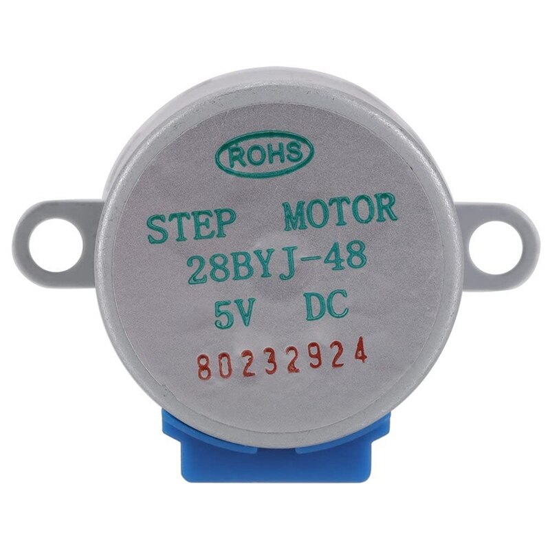 5Pcs Stepper Motor,4-Phase 5-Wire Reduction Stepper Motor 5V Gear Step Stepper Motor