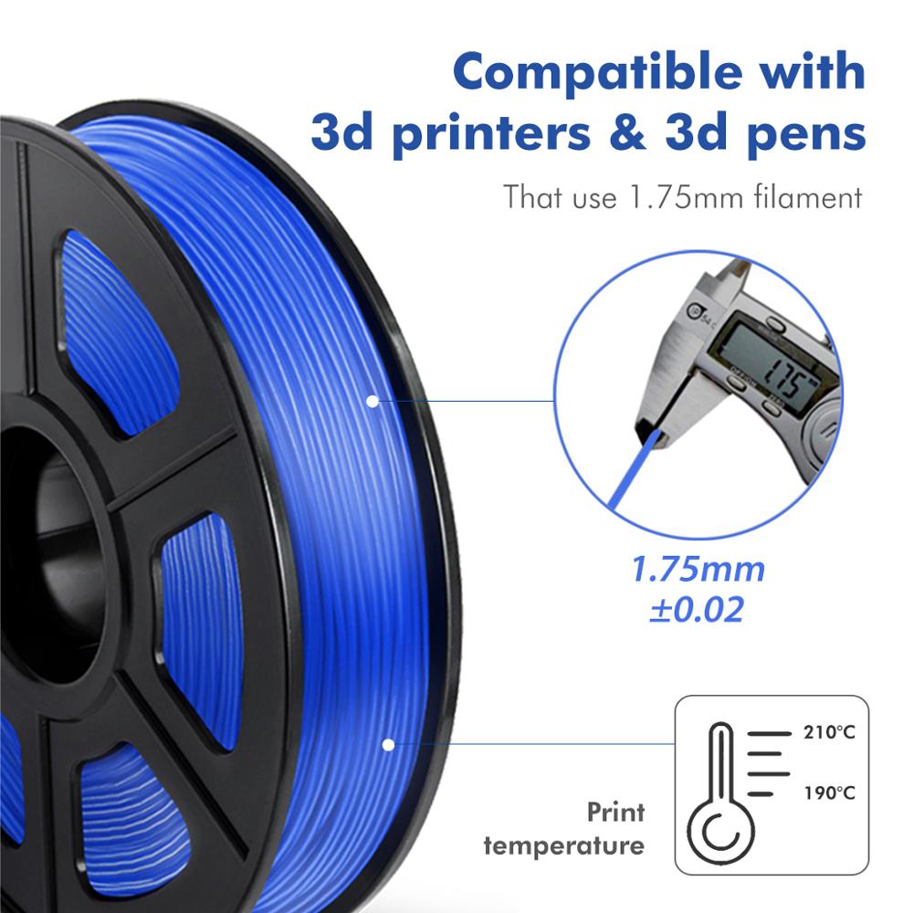 Tpu flexível tolerância +-0.02mm 0.5kg filamento flexível com cor completa 1.75mm para diy presente ou modelo de impressão wth entrega rápida