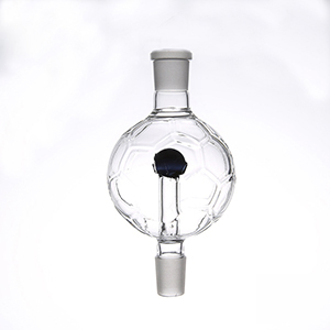 Doppelwandiger 18,8 mm Totenkopf-Melasse-Fänger aus Metall, Shisha-Wasserpfeifen-Anschluss, Narguile, klare Farbe, verschiedene Entwürfe erhältlich: Grün