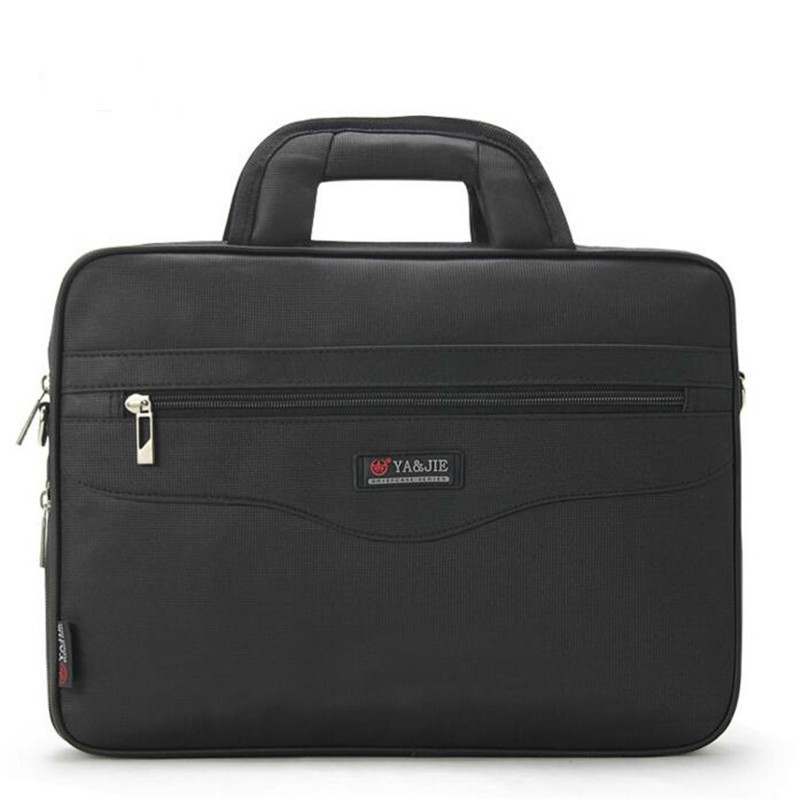 Geschäft herren Aktentasche Große Kapazität Für männer Handtaschen Totes 14,1 Zoll Laptop Taschen Schwarz Offizielle Webseite Reise Crossbody tasche