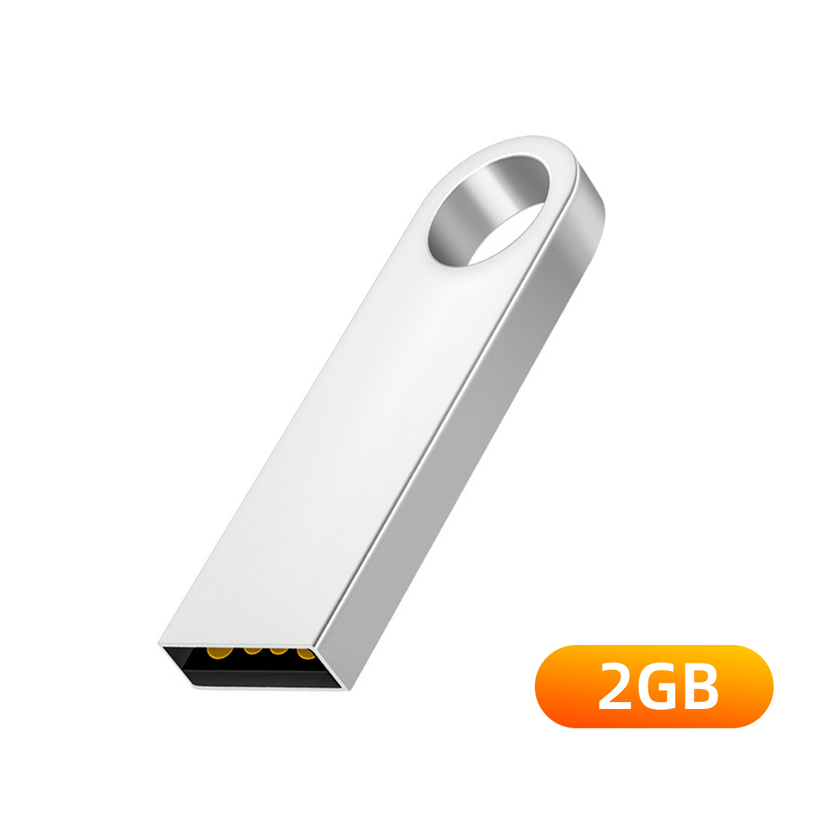 Memoria USB de Metal resistente al agua, Pendrive de alta velocidad, 64 GB, 32GB, 16GB, 8GB, 2GB, 2GB, 8GB, 16GB, 32GB, 64 GB,: 2GB