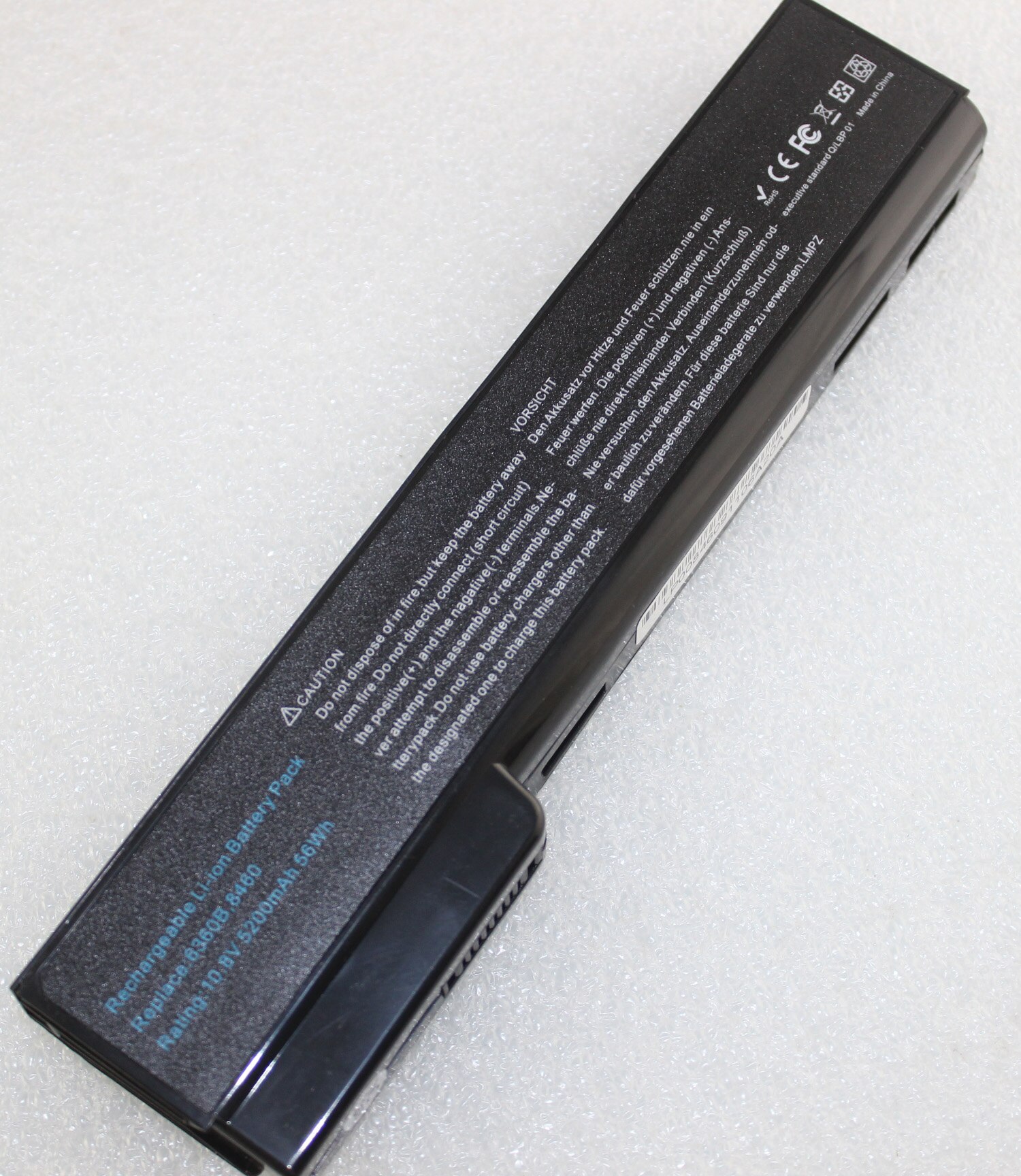 Batterie CC06 pour ordinateur portable HP EliteBook 8460p 8460w 8470p 8470w 8560p 8570p HSTNN-I91 p 6360b 6460b 6460b 646560b 6560b 6565b, CC06X CC06XL