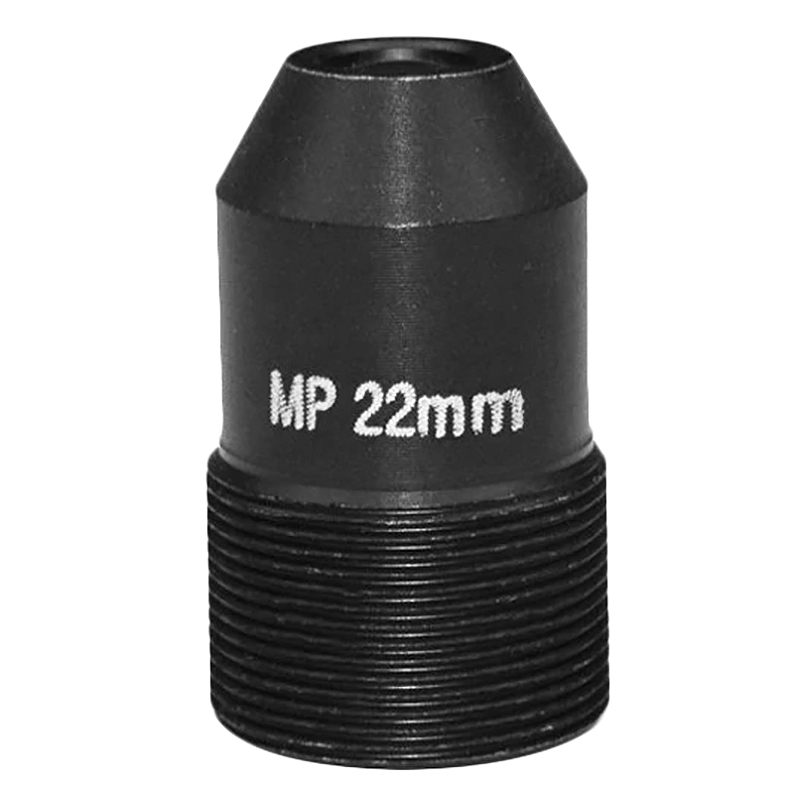 Haut HD 2.0 mégapixels sténopé 22mm objectif CCTV MTV carte objectif M12 monture objectif 1/2.7 pouces Format d'image ouverture F1.6 pour la Surveillance
