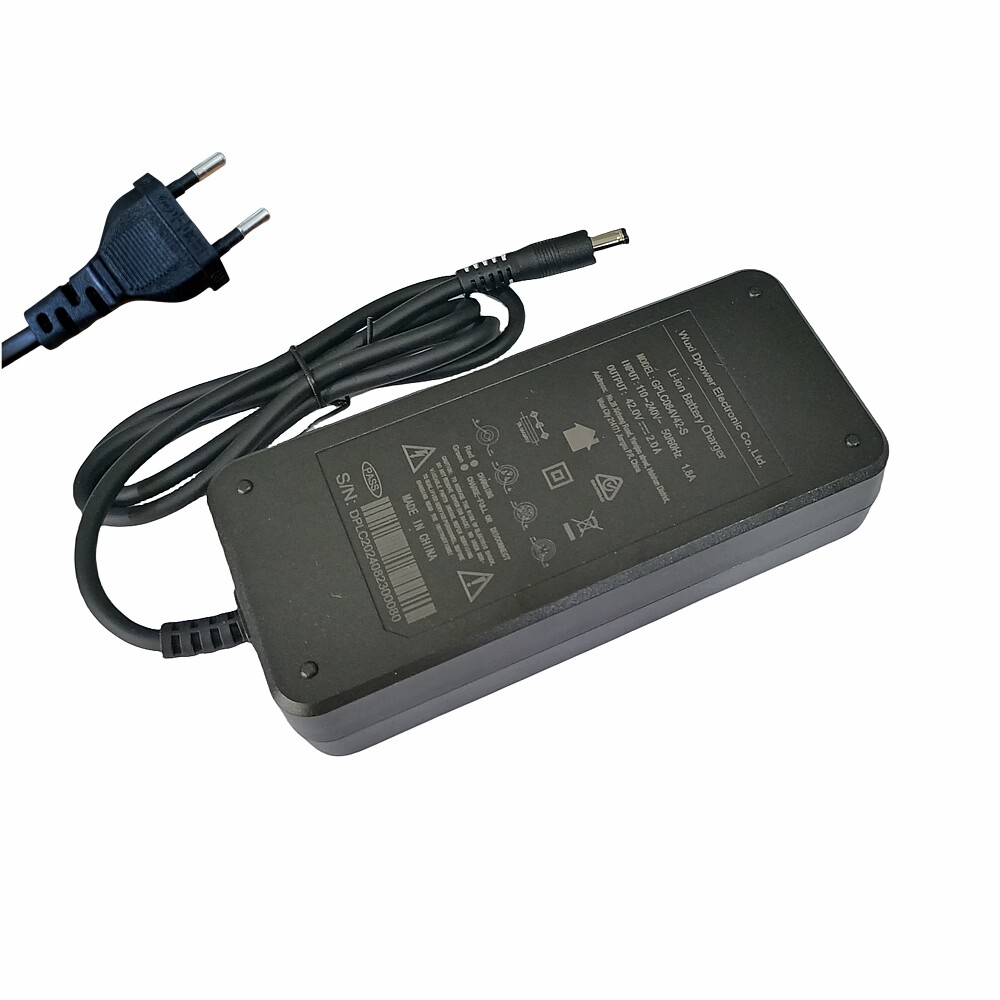 Cargador Original 42V 2.0A para XIAOMI HIMO Z16 C20 Z20 bicicleta eléctrica cargador de batería repuestos