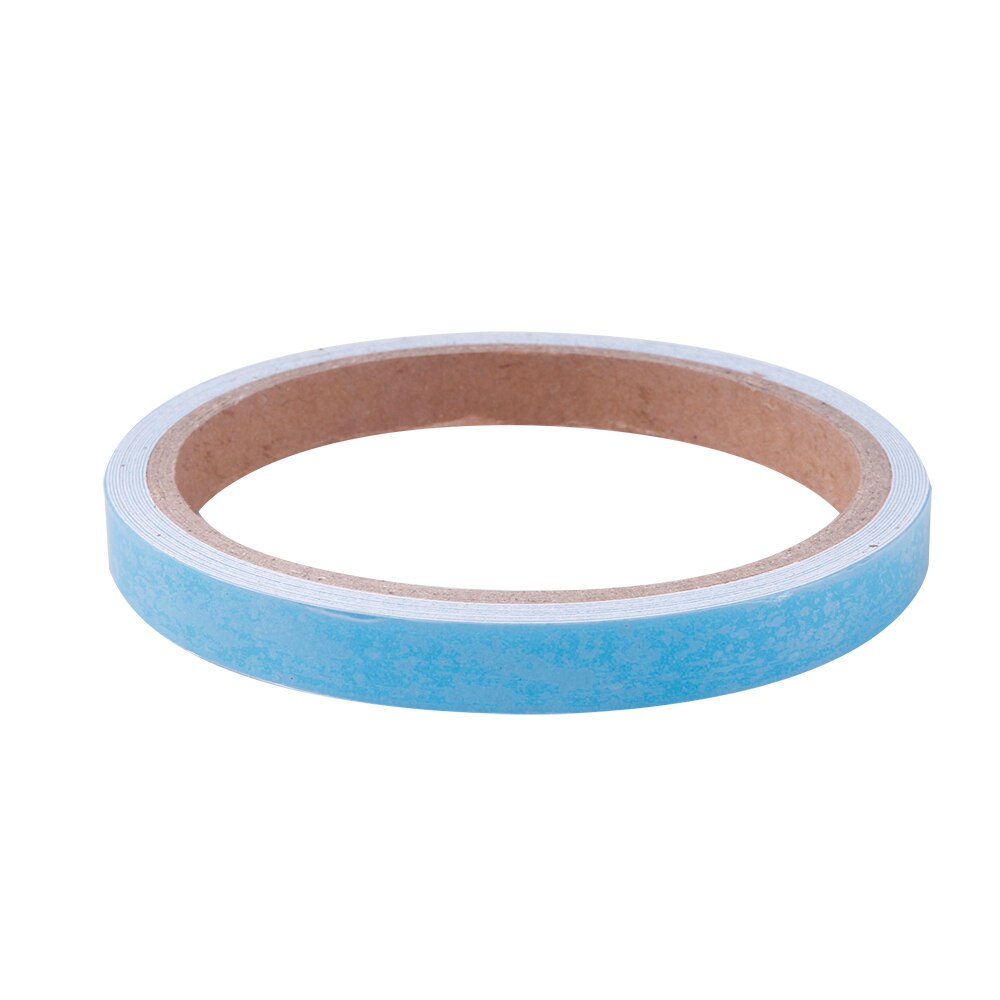 3m Car Reflective Strip Baseboard Wall Sticker Room Eco-friendly Decoration Decal Glow Luminous Band At Night DIY Strip Stickers: Blue