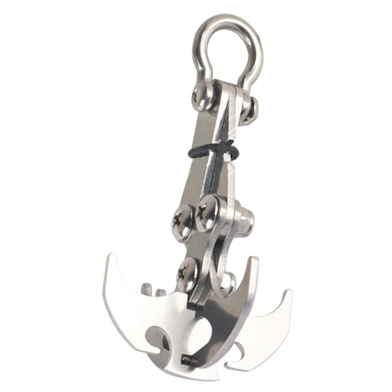 Stainless Steel Gravity Hook Grappling Hook Climbing Claw for Outdoor Climbing A0KA