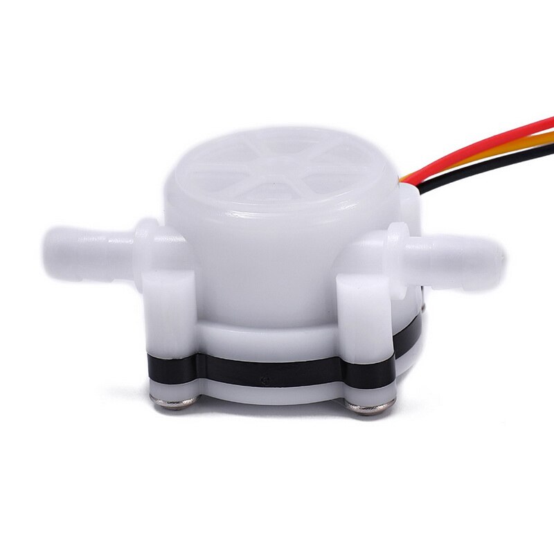 DC 5-18V Flowmeter Hall Flow Sensor Water Flow Sensor Water Control Liquid Flow Sensor 1-30L/min 2.0MPa YF-S201#1