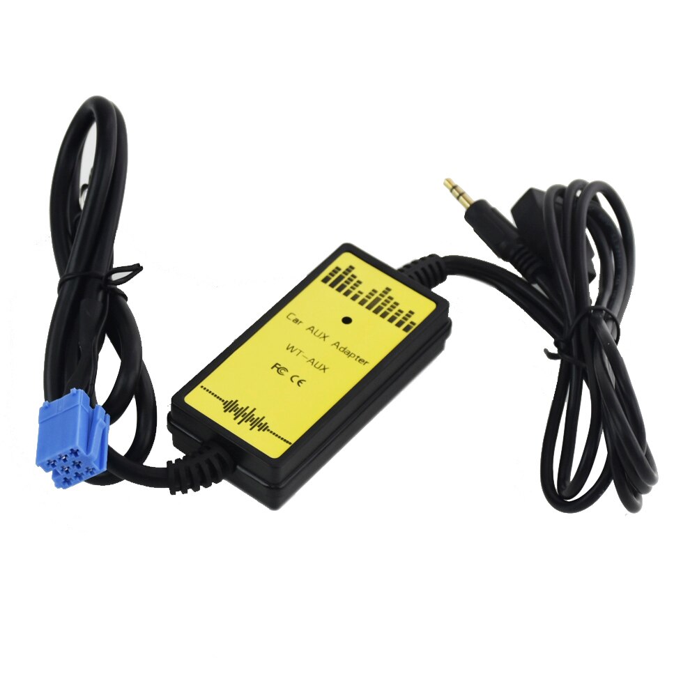 Auto Cd Adapter MP3 Audio Interface Aux Usb Sd Mini 8P Connect Cd-wisselaar Voor Vw Golf Passat Voor skoda Fabia