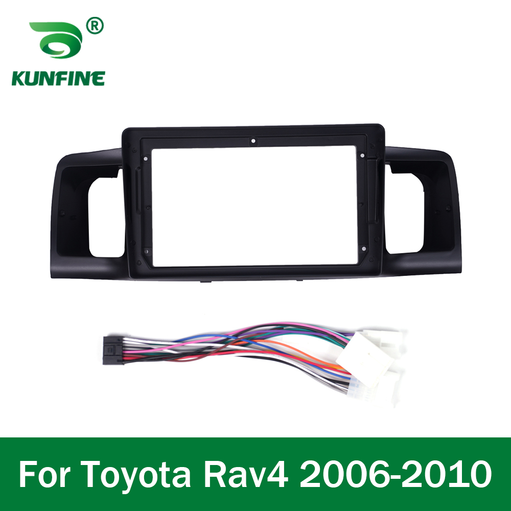 Car GPS Navigation Stereo For TOYOTA Rav4/CorollaVios/Hilux Radio Fascias Panel Frame Fit 2Din 9 inch In Dash headunit screen