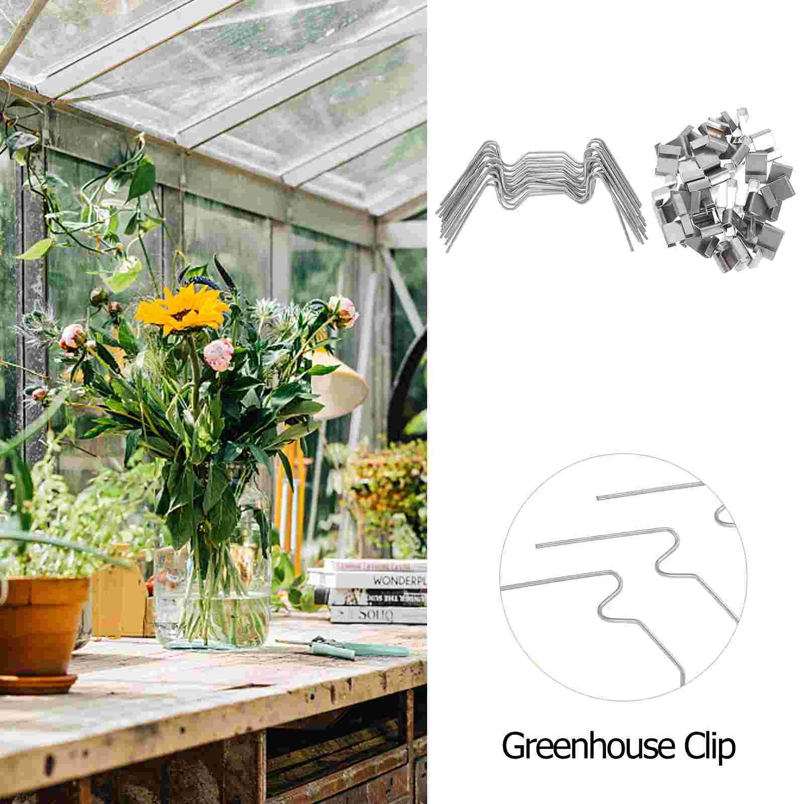 100Pcs Kas Beglazing Z Overlap Clip Beglazing Z Overlap Clip Ruitje Clip