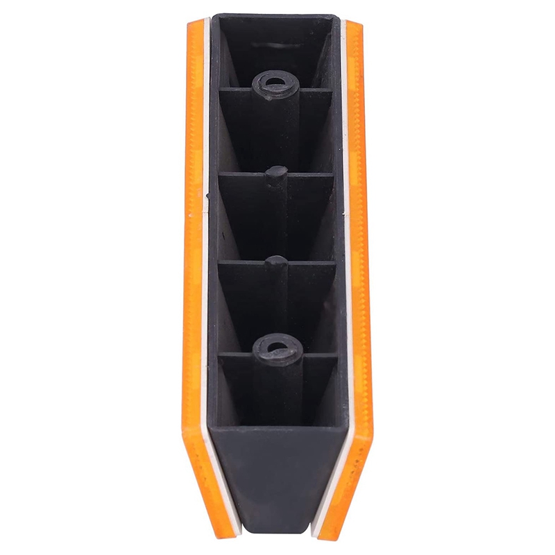 Road Markings Rectangle Reflective Sign Road Plug Marking For Road Warning Systems Yellow