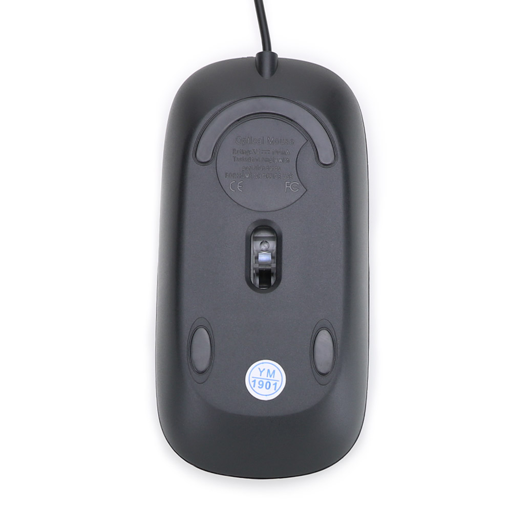 USB Verdrahtete Maus Ultra dünne 3 Tasten 1200 DPI Optische 3D Roller Computer Maus USB Gaming Maus Für PC computer Gaming