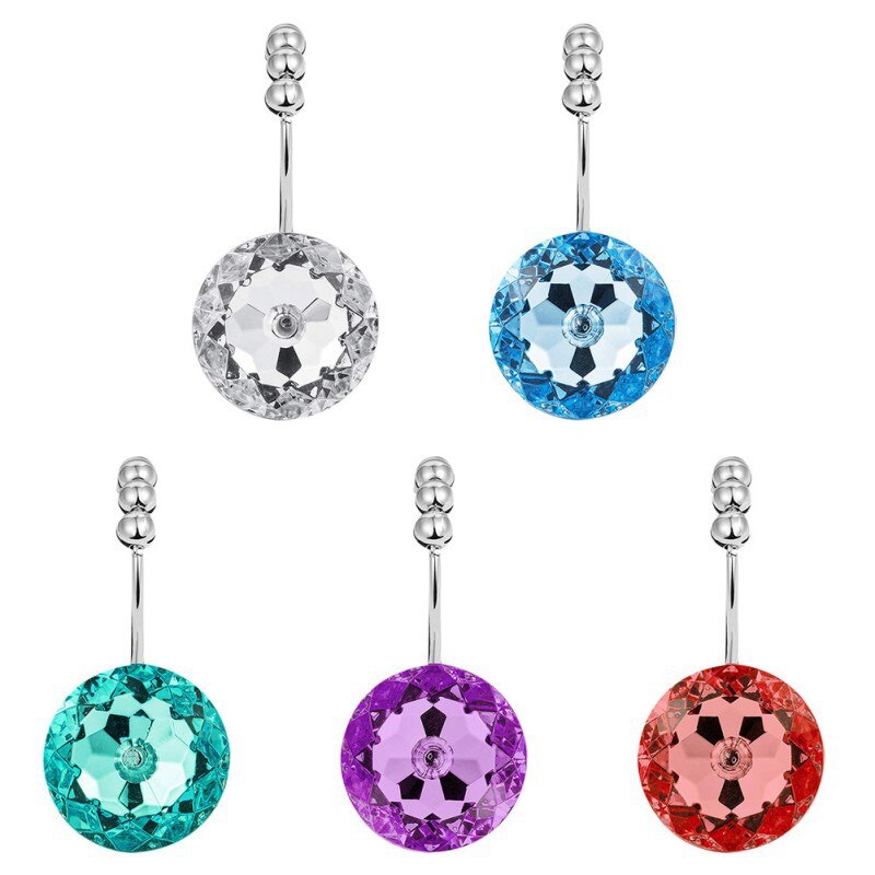 Cortina de ducha de 30mm, ganchos dobles ostentosos, anillos de acrílico decorativo estrás, cristal rodante, baño, 12 Uds.