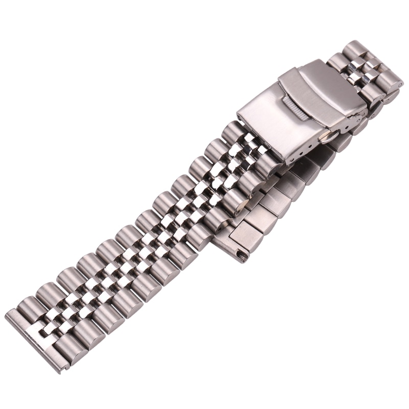 Edelstahl Uhrenarmbänder Frauen Männer Armband 18mm 20mm 22mm 24mm Silber Gerade Ende Uhr Band Strap uhr Zubehör