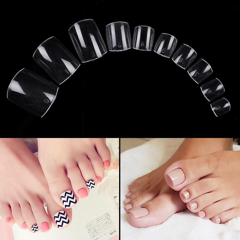 500 stuks/zak nepnagels teenkunst tips helder wit volledig dekkend snelbouwmal tips voor nagelkunst vingerkunst verlenggereedschap