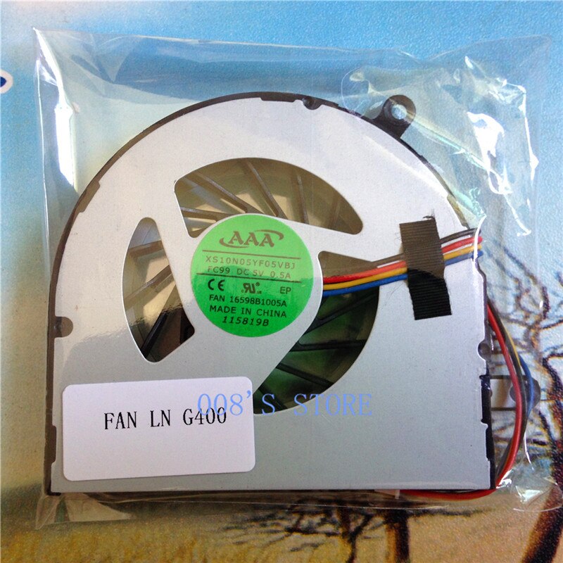 CPU Cooler Fan For Lenovo Ideapad G400 G405 G500 G505 G500A G490 G410 G510 4 Wires Laptop Cooling DIY Replacement