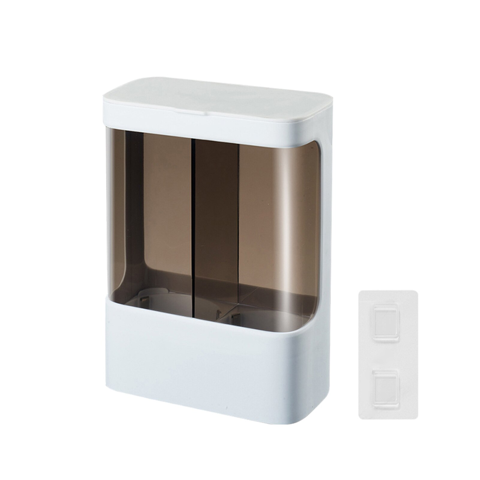 Wall Mounted Punch Free Pull Type Home Office Water Cooler Cup Dispenser Easy Install Kitchen Large Capacity Double Tube