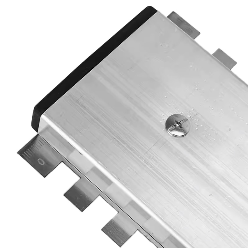 24 tommer 2/5 "  x 2/5 " firkantet tandspartel, nivelleringsværktøj til vægfliser, store murværksfliser