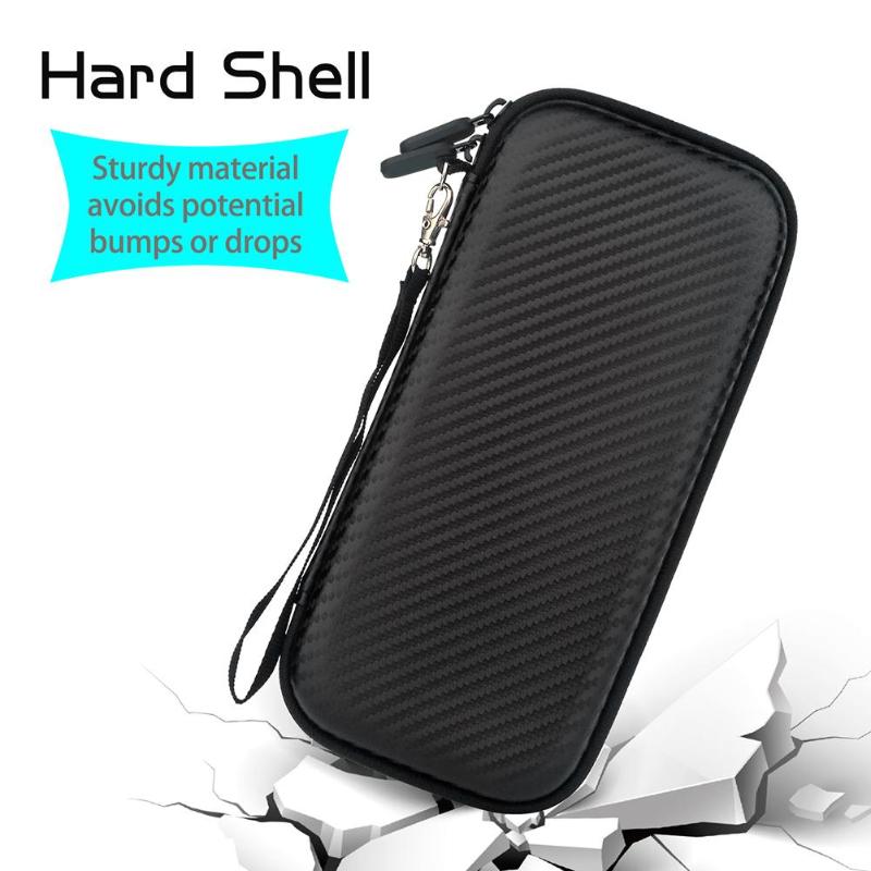 Travel EVA Hard Shell Shockproof Bag Carry Box Fit for Nintend Switch Lite Mini Containing 10 Slots Encrypted Mesh Bag