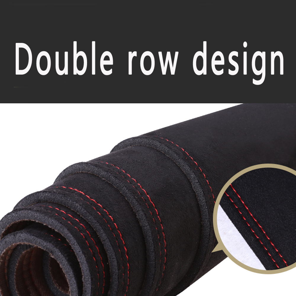 For Lexus LX570 LX 570 Suede Leather Dashmat Dashboard Cover Pad Dash Mat Carpet Car-styling