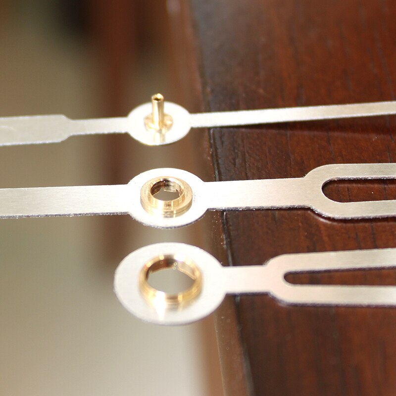 20 sets S As Klok Hand 39 # Quartz Klok Accessoire DIY zwarte korte Handen Metalen Aluminium Materiaal DIY Klok kits