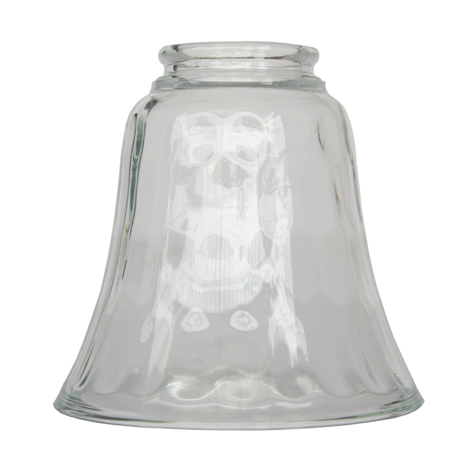 Ceiling Fan Light Covers, Hammered Glass Shade, Bell Shaped Lampshade Replacement for Chandelier, Wall Sconce, Pendant Lamp