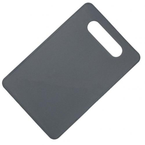 Nonslip Plastic Chopping Board Food Cutting Block Mat Tool Kitchen Cook Supplies Cutting Block Mat Tool Kitchen Cook Supplies: Deep Grey
