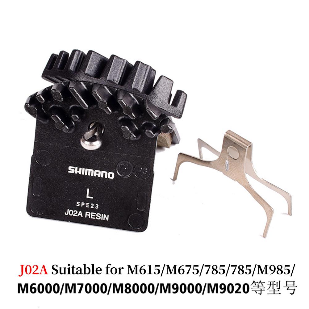 Shimano-Pastillas de freno de disco BO1S G01S J02A, aleta de resina ice-tech J04C, para M6000 SLX M7000 Deore XT M785 M8000 XTR