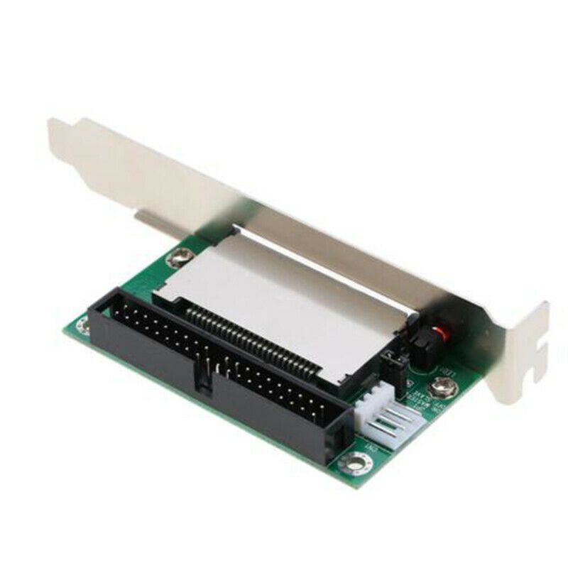 40- pin cf compact flash card  to 3.5 ide converter adapter pci beslag bagpanel