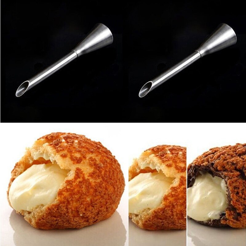 Rvs Spuitzak Nozzles Dessert Decorateurs Bakken Tools Cake Cookies Rookwolken Mond Nozzles Pastry Tips Keuken Tool