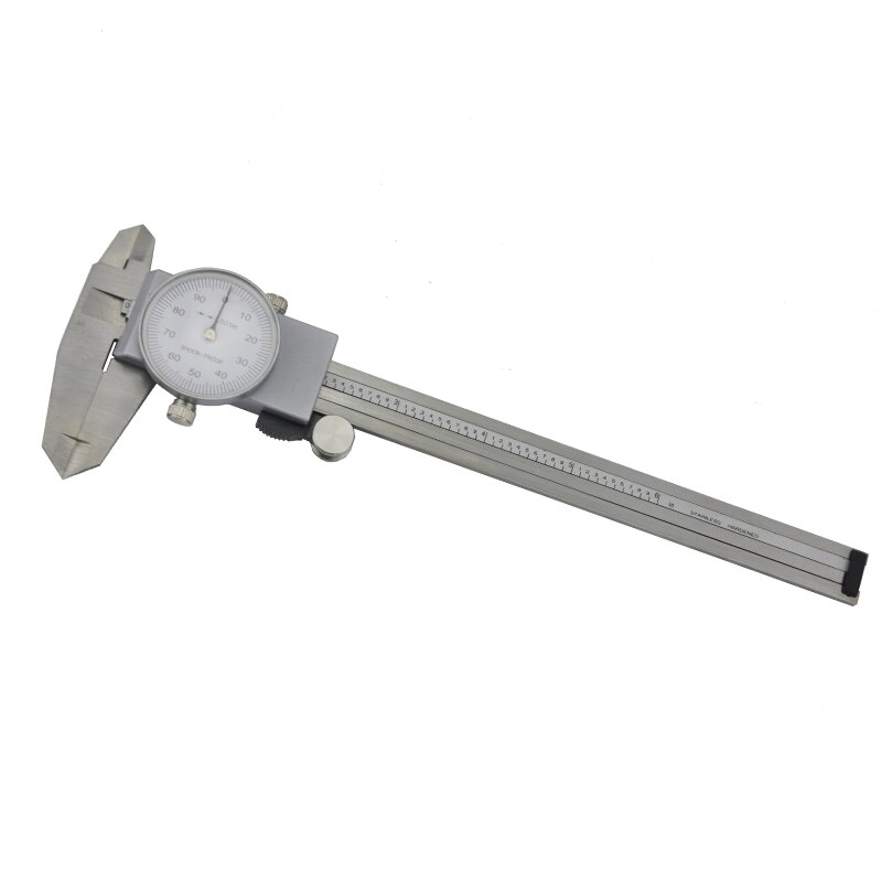 Factory-outlet 0-6" Inch Dial vernier caliper 6 inch .001" Shock Proof Dial Caliper gauge micrometer