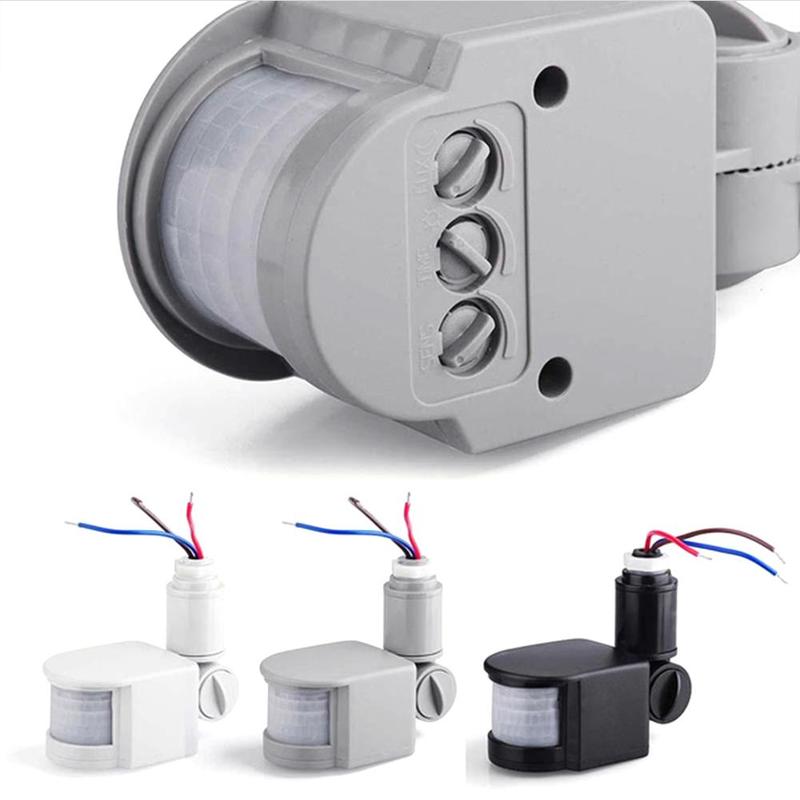 Infrarood Pir Motion Sensor Switch Motion Sensor Light Switch Met Led Licht Automatische Outdoor Infrarood